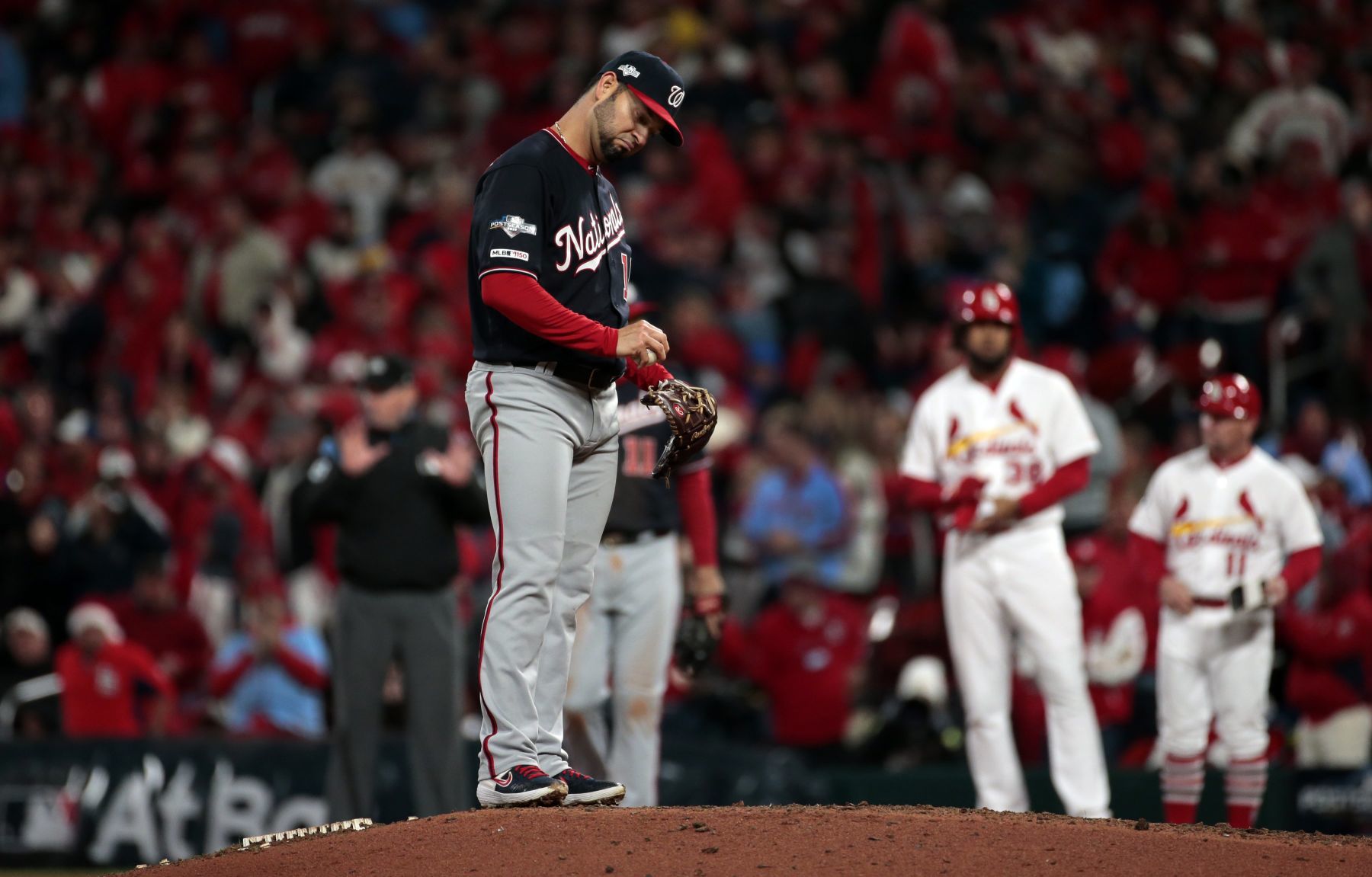 Nationals take Game 1 of the NLCS with a 2-0 victory over the Cardinals